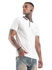 Classic White Tipping Polo T-Shirt