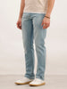 Straight Fit Denim Jeans  | Light Blue