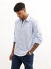 Classic Regular Fit AOP Shirt | Light Blue