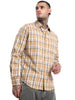 Elite Mustard & Navy Striped Shirt