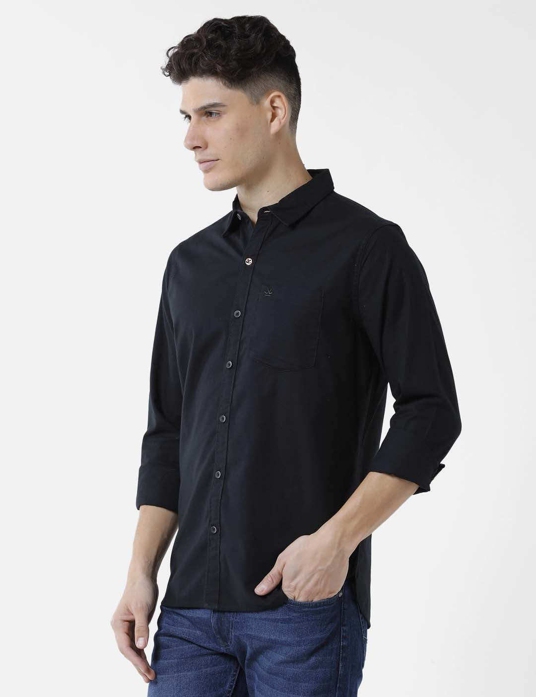 Black & Bold Cotton Shirt