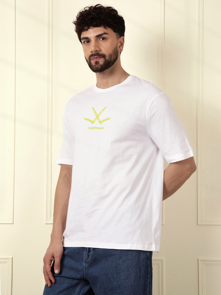 Drawn A Blank White T-Shirt