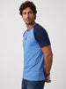 Slim Fit Raglan Sleeve T-Shirt | Blue | WVTS3000F