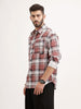 Oversized Fit Double Pocket Shirt | Rust