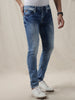 Acid Washed Blended Jeans