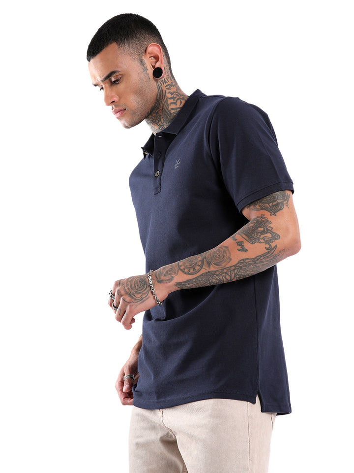 Navy Blue Timeless Polo T-Shirt