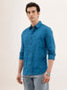 Regular Fit Textured Shirt | Blue