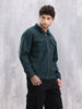 Effortless Layering Utility Oversized Fit Jacket | Dark Green