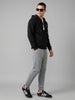 Regular Fit Hooded Sweatshirt | Black