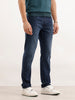 Solid Slim Fit Denim Jeans  | Dark Blue