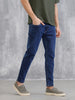 Mid Washed Skinny Crop Jeans | Med Stone