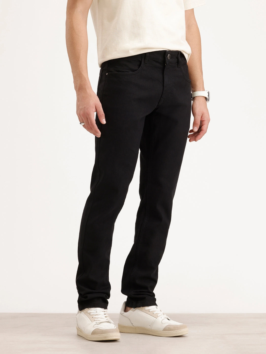 Slim Fit Denim Jeans | Black
