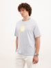 Comfort Fit Puffer Printed T-Shirt  | Blue
