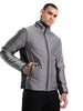 Grey Sheen Puffer Jacket