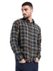 Olive Checked Herringbone Shirt