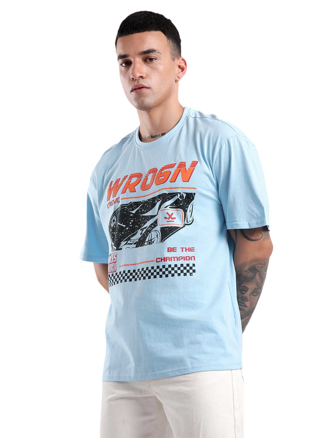 Wrogn Champ Printed T-Shirt