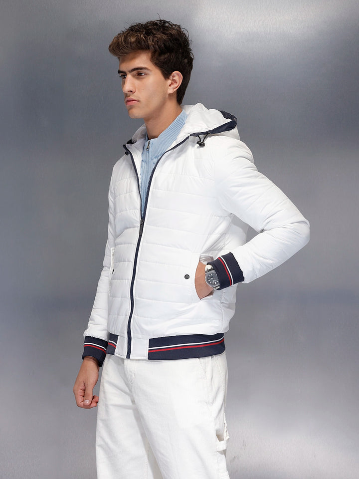 Snow White Urban Puffer Jacket | White