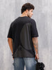 Graphic Printed Tshirt With Back Print | Black