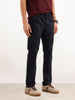 Solid Slim Fit Pleated Trouser | Navy Blue | WTR0100SL5055M