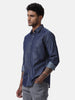 Navy Blue Denim Shirt