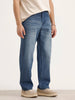 Loose Fit Denim Jeans | Light Blue