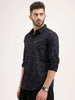 Regular Fit AOP Shirt | Black