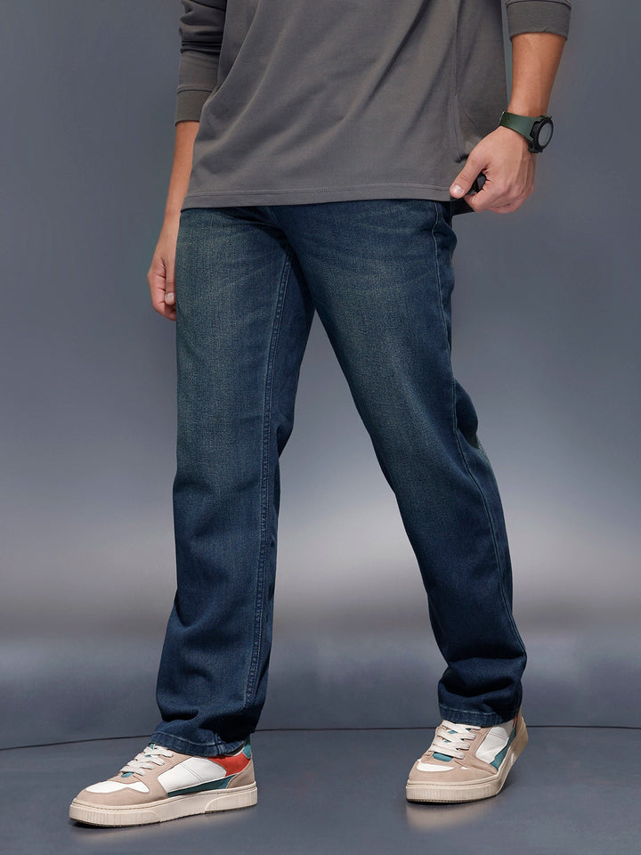 Casual Anti Fit Jeans | Dark Blue