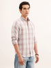 Regular Fit Checkered Shirt | Grey