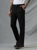 Black Easy-Fit Waist Trousers