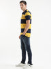 Striped Blocks Polo T-shirt