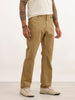 Solid Straight Fit Trousers | Khaki