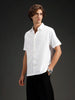 Wrogn Casual Textured Slim Fit Shirt | White