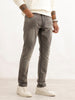 High Faded Slim Fit Denim Jeans | Black