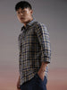 Checked Grids Casual Shirt