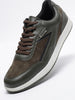 Olive Bolt Casual Sneakers