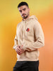 Beige Printed Naruto Hoodie