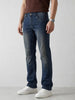 Classic Straight Fit Denim Jeans| Blue