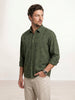 Comfort Fit AOP Full Sleeve Shirt | Olive