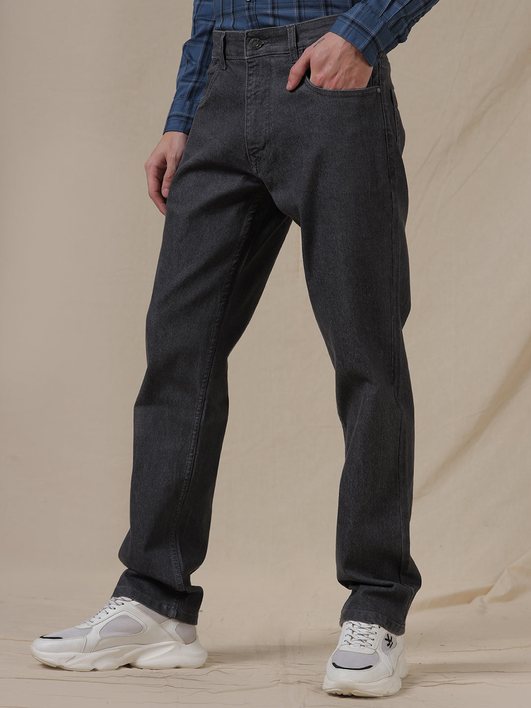 Classic Trend Grey Anti Fit Jeans