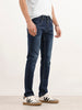 Faded Slim Fit Denim Jeans | Blue