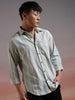 Linear Stripes Retro Casual Shirt