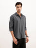 Solid Regular Fit Full Sleeve Shirt | Grey | WWSH9008F