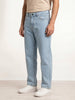 Loose Fit Denim Jeans | Light Blue