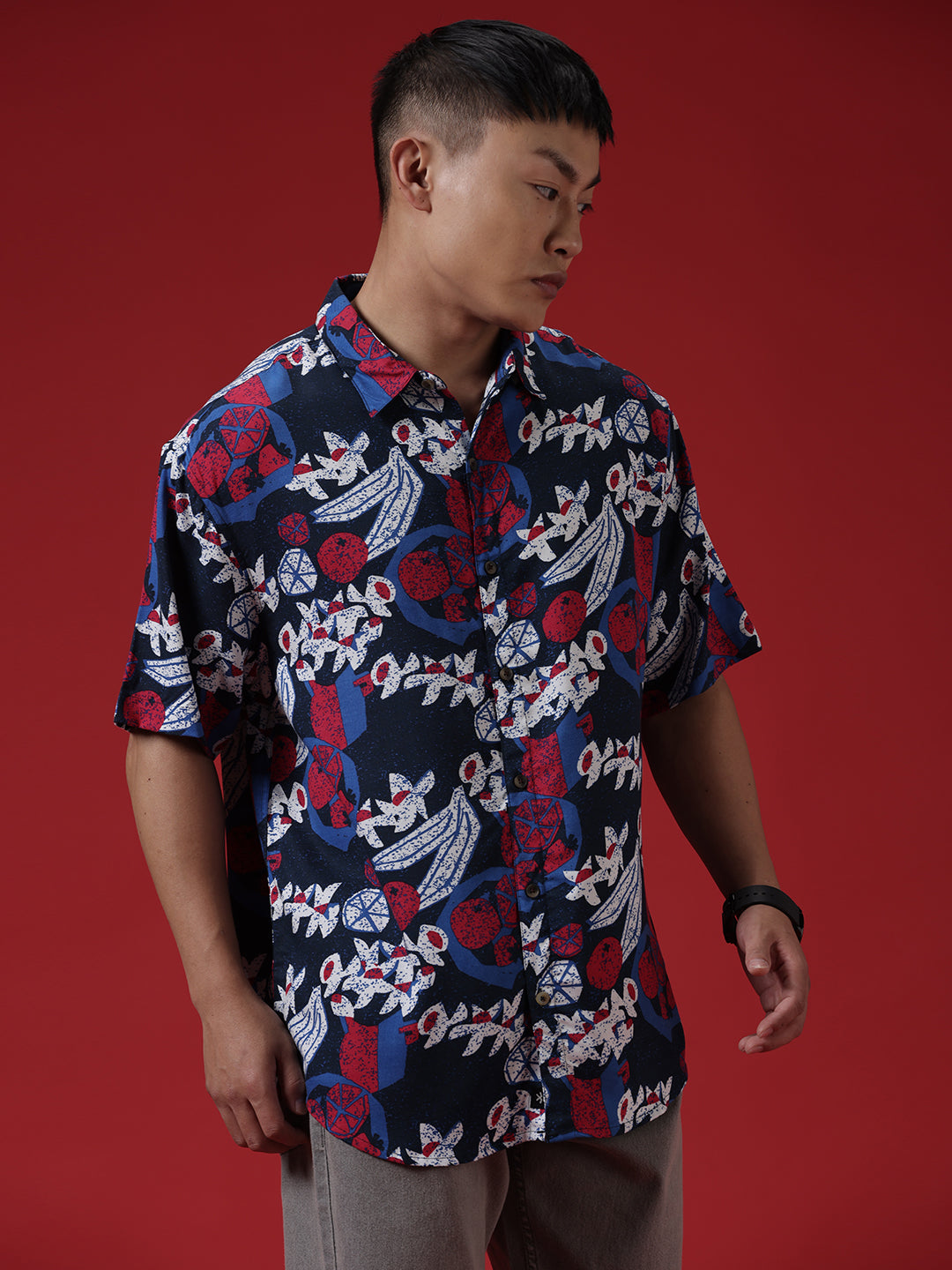 Tropical Bliss Viscose Shirt