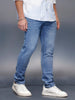 Men's Casual Slim Fit Jeans   |  Blue