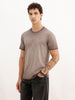 Classic Washed Slim Fit T-Shirt | Maroon