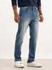 Faded Straight Fit Denim Jeans | Light Blue | WJN0200SR2017S