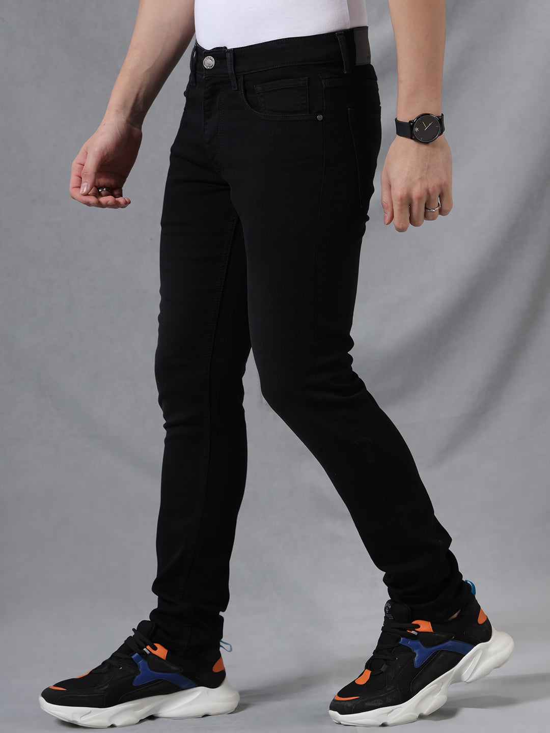 Jet Black Slim Fit Jeans