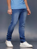 Men's Casual Slim Fit Jeans   |  Dark Blue