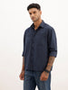 Solid Double Pocket Full Sleeve Shirt | Blue